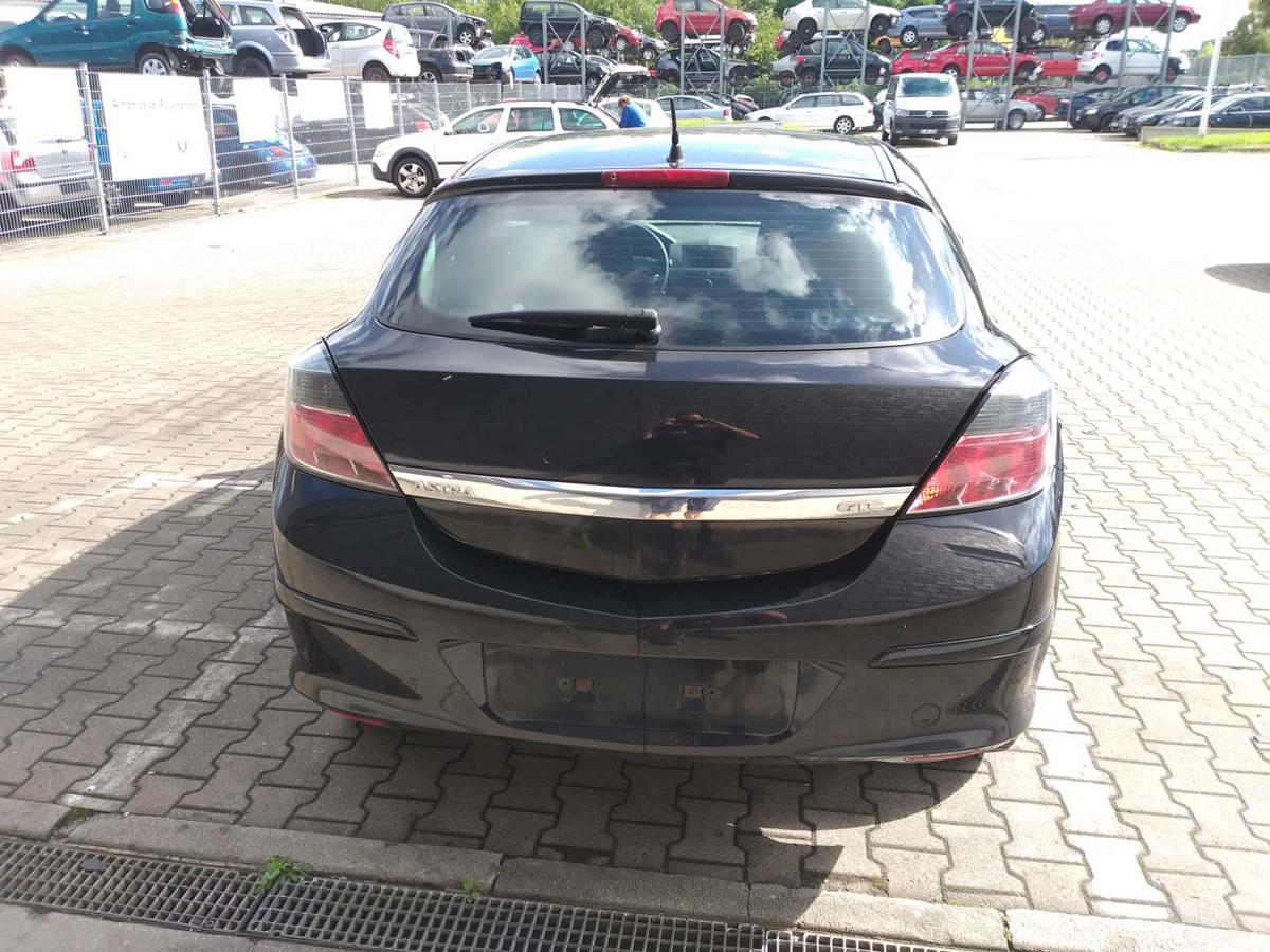 Opel Astra H GTC original Heckklappe mit Heckscheibe Z20R Saphirschwarz Coupe Bj.2006